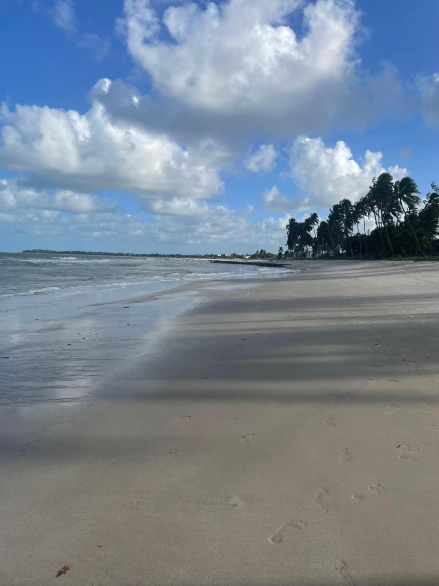 Flat Praia Dos Carneiros - Condominio Na Beira-Mar - 타만다레 외부 사진