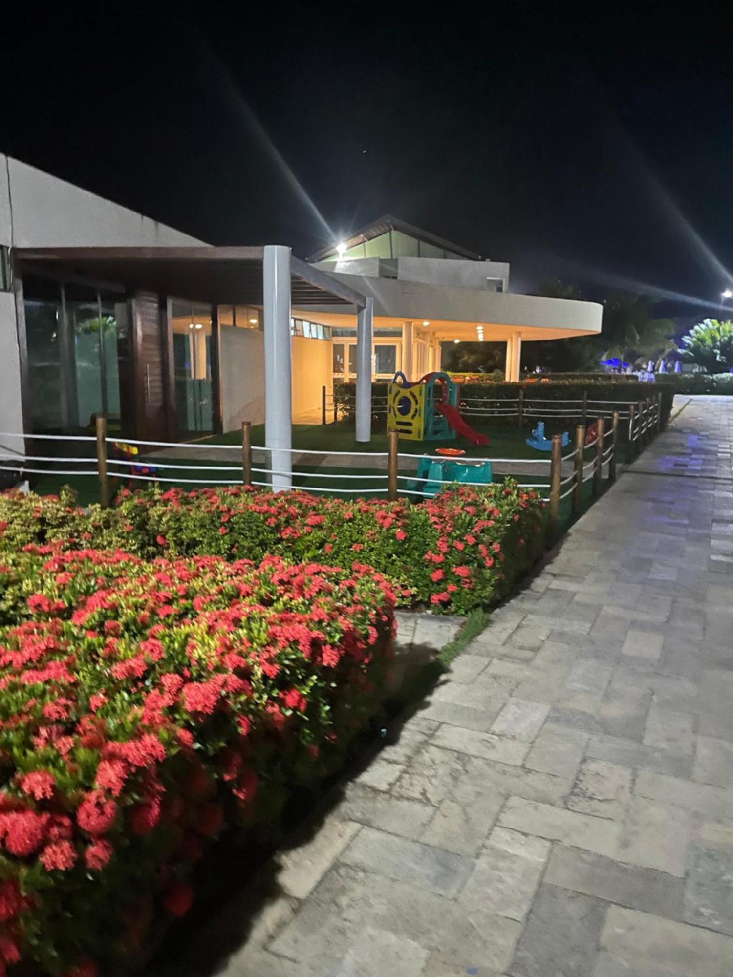 Flat Praia Dos Carneiros - Condominio Na Beira-Mar - 타만다레 외부 사진